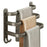 30cm 3 Layers Aluminum Towel Bar Wall Mounted No Drilling Bathroom Towel Rack Hanger - 1