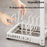 3 Tiers Kitchen Pot Rack Organizer Adjustable Height Carbon Steel Storage Shelf Cookware Holder - Black - 2