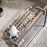 80x39.5x20cm Balcony Drying Rack Window Railing Clothes Hanger Shoe Drying Rack for Home - Black - 5