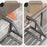 80x39.5x20cm Balcony Drying Rack Window Railing Clothes Hanger Shoe Drying Rack for Home - Black - 7