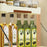 Narrow Kitchen Counter Organizer Rack Spice Bottle Storage Shelf for Home - Beige - 3