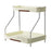 2-Layer Kitchen Countertop Organizer Rack Spice Bottle Storage Shelf for Home - Beige - 1