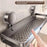 Suction Cup Bathroom Shelf 50cm Wall Mounted Storage Rack with Rod / Hooks for Toiletries - 5