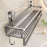 Suction Cup Bathroom Shelf 2-Tier 40cm Wall Mounted Storage Rack with Rod / Hooks No Drilling for Toiletries - 5