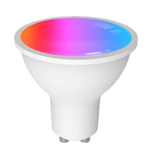 MOES Matter Smart GU10 LED Light Bulbs Color Changing WiFi Smart Bulbs, 2700K-6500K Dimmable Smart Life Remote Control - 1