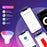 MOES Matter Smart GU10 LED Light Bulbs Color Changing WiFi Smart Bulbs, 2700K-6500K Dimmable Smart Life Remote Control - 3