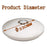 Round LED Music Ceiling Light  33CM 24W Bluetooth-Compatible Smart RGB Colorful Lamp Support Remote / APP Control - 7