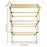 Space Saving Bamboo Clothes Drying Rack Foldable Indoor Outdoor Laundry Stand Portable Garment Hanger - 5