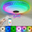 30cm Diameter APP Control Bluetooth-compatible Music Ceiling Light RGB+CCT Dimmable Smart Lamp with Remote - 1