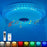 30cm Diameter APP Control Bluetooth-compatible Music Ceiling Light RGB+CCT Dimmable Smart Lamp with Remote - 3