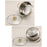 5PCS Stainless Steel Cookware Set 18-26cm Soup Pot Steamer Gold Handle with 5PCS Glass Lids - 4