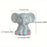 Creative Elephant Eyeglass Display Stand Optical Store Decor Glasses Showcase Ornament Eyewear Holder - Grey Green - 6