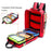 0908 First Aid Emergency Rescue Backpack Civil Air Defense Earthquake Relief Storage Bag Large Capacity Survival Kit Carrying Bag - 6