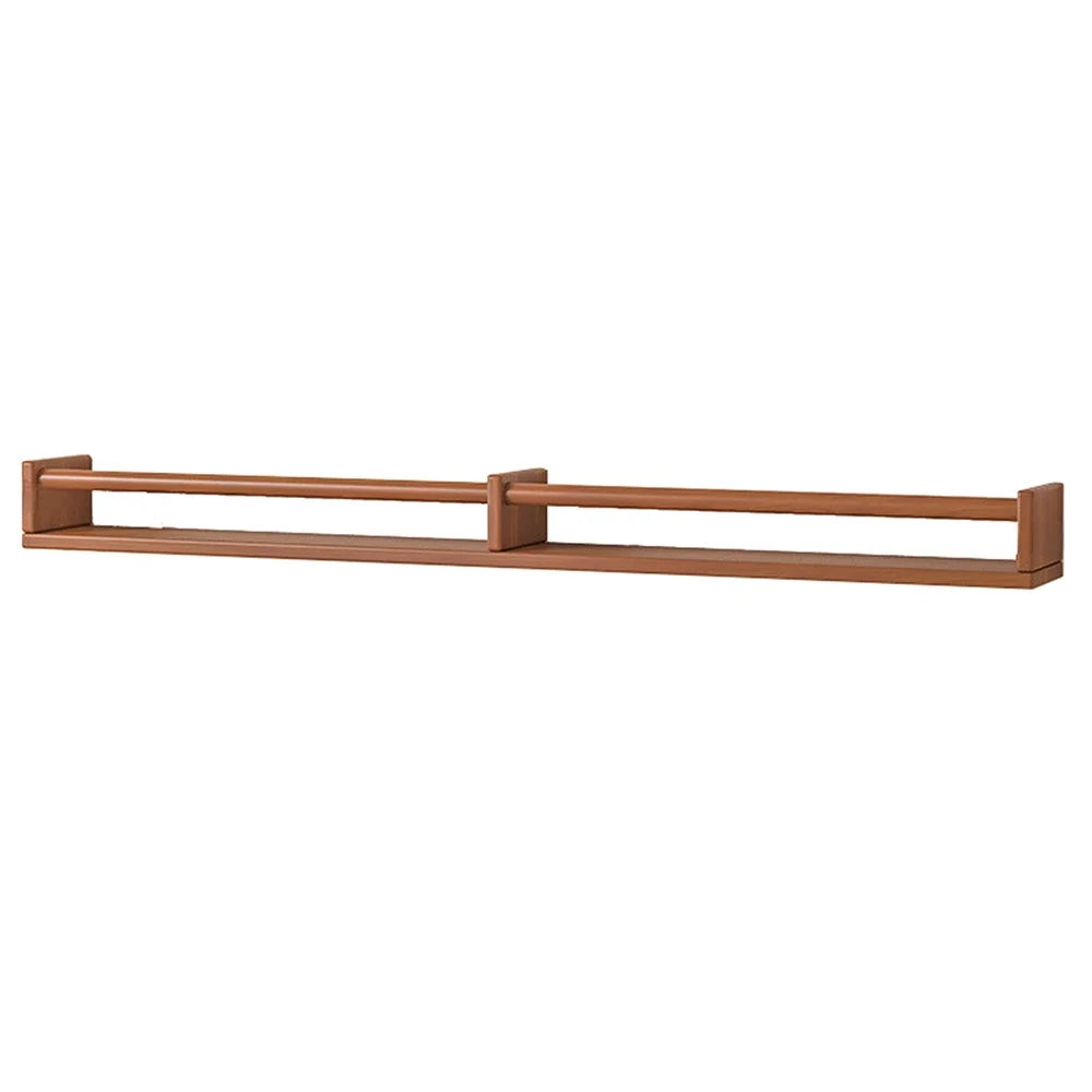 100cm Multifunctional Wall Shelf ooden Display Rack Decorative Floating Shelf for Living Room Bedroom - 1