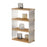 4 Tiers Cup Holder Desk Organizer Transparent Acrylic Wooden Board Storage Rack Multi Purpose Tissue Stand - Wood Color - 1