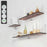 3Pcs / Set 30  /  40  /  60cm Transparent Acrylic Floating Wall Shelves for Living Room Bedroom Storage Rack - Transparent Tawny - 7