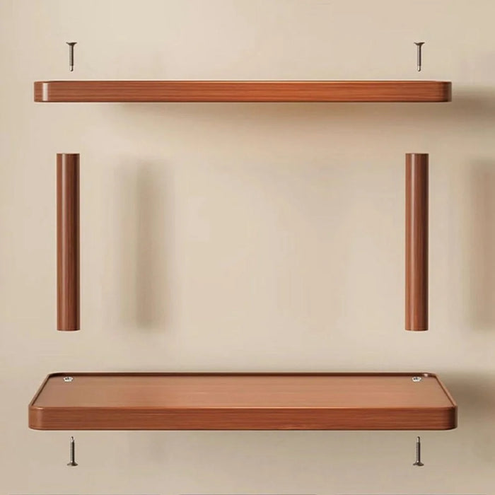 40cm Desktop Cup Organizer Rack 2-Tier Storage Shelf for Tabletop  /  Workspace  /  Dining Table Mug  /  Coffee Cup Holder - 5