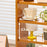 Cup Holder Organizer 52cm 4-Tier Display Rack for Coffee Mugs / Water Glasses Desktop Storage Shelf - 5