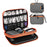 MAPLESTORY MD038 Cable Organizer Travel Bag Electronics Accessories Carrying Case Portable Waterproof Storage Bag with Strap, Size: M - Light Grey - 1