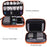 MAPLESTORY MD038 Cable Organizer Travel Bag Electronics Accessories Carrying Case Portable Waterproof Storage Bag with Strap, Size: M - Light Grey - 3