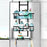 Over The Door Bathroom Shower Organizer Hanging Storage Rack Multi-Layer Basket Shelves for Toiletries Shampoo - 5