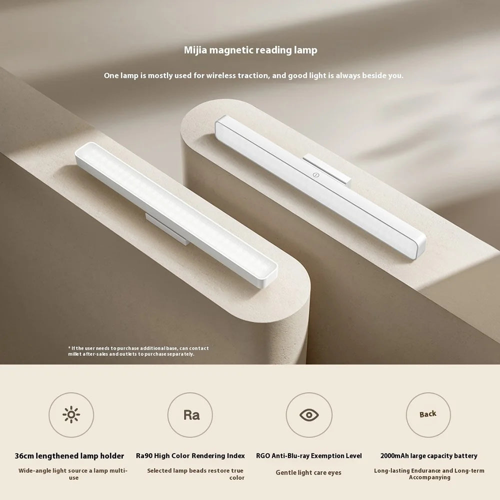XIAOMI MIJIA Magnetic Reading Light 4000K Ra90 High CRI 170lm Anti-blue-ray Eye Protection Study Lamp (Chinese Version) - 2