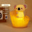 820 7-Color Gradient Koala Tap-Activated Control Light 2-Level Dimming Timer Cartoon Silicone Night Lamp Charging Remote Control - 2