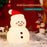 821 Snowman Silicone Tap-Activated Control Light 3-Level Brightness Control Christmas Night Lamp Rechargeable - 3