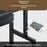 Carbon Steel 40cm 3 Layer Kitchen Storage Rack Spice Organizer Countertop Knife Holder with Hook - 4