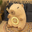 Cute Capybara Shape Plush Toy Bedside Lamp for Bedroom Alarm Clock with Night Light Birthday Gift - 3