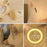 Cute Capybara Shape Plush Toy Bedside Lamp for Bedroom Alarm Clock with Night Light Birthday Gift - 6