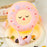 Cartoon Donut Shape Night Light Cute Bedside Lamp Nursery Feeding Light Birthday Gift - Pink - 3