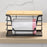 2Pcs  /  Set Stackable Kitchen Countertop Organizer Garbage Bag Dispenser with Bamboo Top Wall Mounted Fruit Vegetable Basket - 5