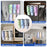 3Pcs / Set Kitchen Magnetic Fridge Mount Carbon Steel Storage Rack for Stanley Cup and Lid Holder - 6