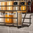 3-Tier Expandable Spice Rack Organizer Iron Kitchen Storage Shelf for Cabinet Countertop Pantry - Black - 5