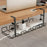 Under Desk Cable Management Tray Adjustable Wire Organizer No Drill Cord Holder for Office  /  Home - 2
