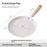 Non-Stick Frying Pan Set 3Pcs 18cm+22cm+26cm Aluminum Pancake Skillet for Induction / Gas Stove Home Cooking - Black - 7
