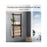 Wall Mounted Towel Rack Bathroom Organizer Iron Towel Bar Shower Storage Shelf for Toiletries / Washcloths / Bath Towels - 2