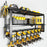 Heavy Duty Power Tool Organizer Wall Mount Storage Rack 3-Tier 7-Slot Tool Holder Shelf, Foldable Version - 2