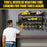 3 Tiers Wall Mounted Storage Rack 7-Slot Heavy Duty Power Tool Organizer Shelf for Garage Workshop, Standard Version - 6