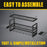 3 Tiers Wall Mounted Storage Rack 7-Slot Heavy Duty Power Tool Organizer Shelf for Garage Workshop, Standard Version - 7
