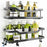 2Pcs Stainless Steel Bathroom Shelf Set Wall Mounted Storage Rack Draining Shelf for Shower Organizer - 1
