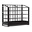 Wall Mounted Kitchen Utensil Drying Rack 2 Compartments Chopstick Holder Organizer No Drill Countertop Cutlery Storage - 1