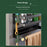Refrigerator Magnetic Storage Rack 2-Tier Side Mount Organizer No Drilling Kitchen Hanger - Black - 3