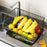 Medium 3-Tier Kitchen Vegetable Fruit Storage Rack Large Capacity Rolling Cart Floor Standing Shelf Basket - 2