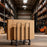 31×26×43.5cm Movable Cardboard Storage Rack 220 LBS Capacity Rolling Paper Box Organizer Shelf for Home Warehouse Garage - Black - 4