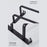 80cm 3-Tiers Towel Bars Wall Mounted Space Aluminum Towel Rail Rack for Bathroom - Black - 6