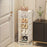 6 Tier Shoe Rack Space Saving Entryway Organizer Stackable Storage Shelf For Hallway Bedroom Closet - White - 3