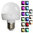 RGB Light Bulb Built-in 5000mAh Battery Remote Control Stepless Dimming LED Mood Light with Detachable E27 Base - 1