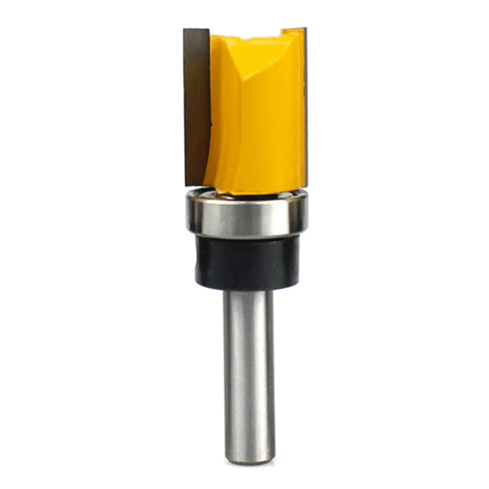 C08-013-081925 8x3 / 4x25mm Flush Trim Router Bit 8mm Shank Straight Bit Woodworking Milling Cutter with Bearing - 1
